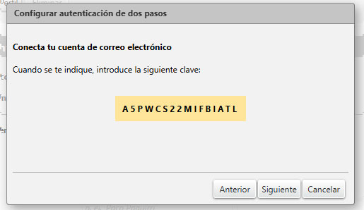 Guía para habilitar a autentificación de dos factores en Zimbra